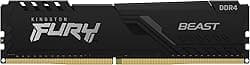Kingston Fury Beast 16GB 3200MHz DDR4 CL16 Desktop Memory Single Stick